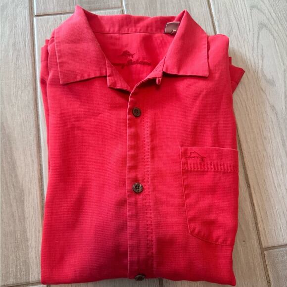 Tommy bahama button up shirt‎ short sleeve size L island zone - Picture 14 of 14